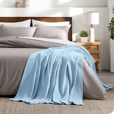 100% Cotton Waffle Blanket