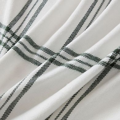 Kate Aurora Woodland Plaid Fringed Accent Throw Blanket - 50 In. X 60 In.