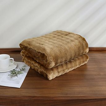 Kate Aurora Prestige Ultra Soft and Plush Accent Throw Blanket - 50 in W x 60 in L