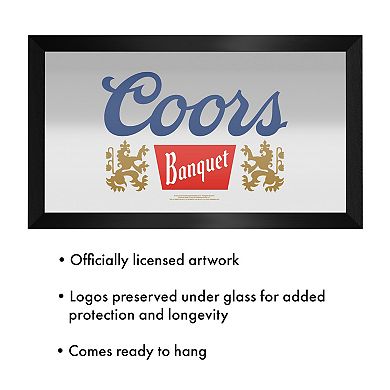 Trademark Gameroom Coors Banquet Coors Original Bar Mirror