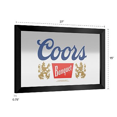 Trademark Gameroom Coors Banquet Coors Original Bar Mirror