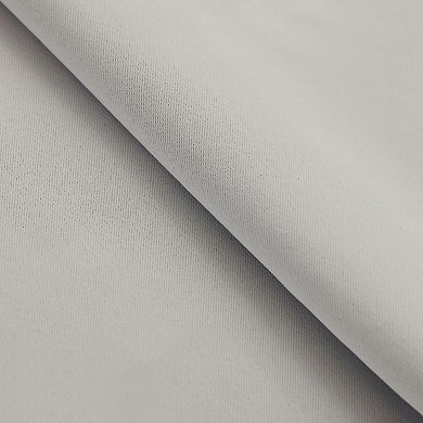 SUPERIOR Solid Room Darkening Rod Pocket 2 Window Curtain Panels