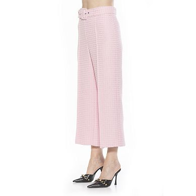 Women's ALEXIA ADMOR Caden Belted Wide Leg Pants