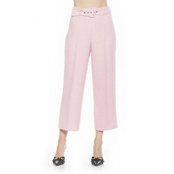 Women's ALEXIA ADMOR Caden Belted Wide Leg Pants