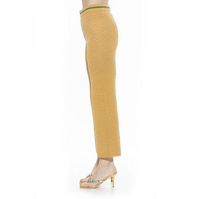 Women's ALEXIA ADMOR Kora Wide Leg Knit Pants