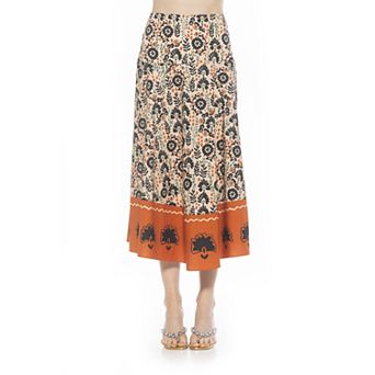 Women's ALEXIA ADMOR Hadley Pull-On Midi Skirt