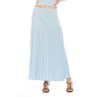 Women's ALEXIA ADMOR Lia Shirred Maxi Skirt