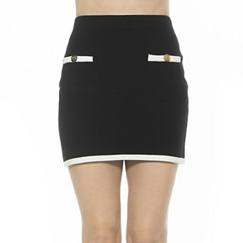 Women's ALEXIA ADMOR Denver Knit Mini Skirt