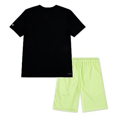 Boys 7-16 Hurley H20-DRI T-shirt & Mesh Shorts 2-Piece Set