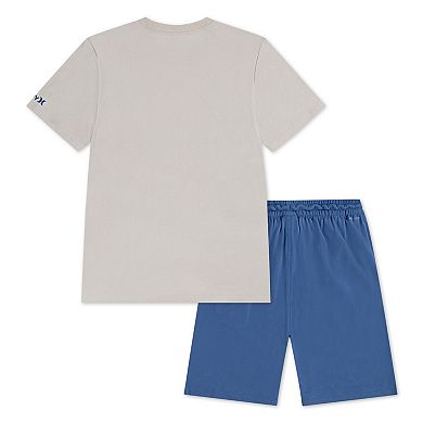 Boys 7-16 Hurley Graphic Tee & H20-DRI Shorts 2-Piece Set