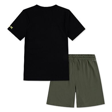 Boys 8-16 Hurley T-shirt & H20-DRI Shorts 2-Piece Set
