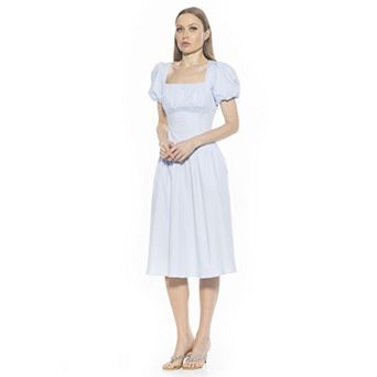 Women's ALEXIA ADMOR Jessi Dropped Waist Midi Dress