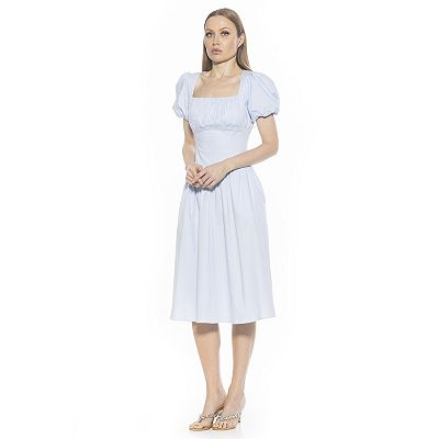 knee length dresses for ladies BROADWAY NYC Jessi Oversized Midi Dress – Mooreheads main image 1