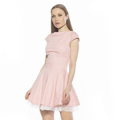 Women's ALEXIA ADMOR Aleena Short Sleeve Mini Dress