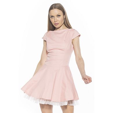 Women's ALEXIA ADMOR Aleena Short Sleeve Mini Dress