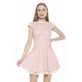 Women's ALEXIA ADMOR Aleena Short Sleeve Mini Dress