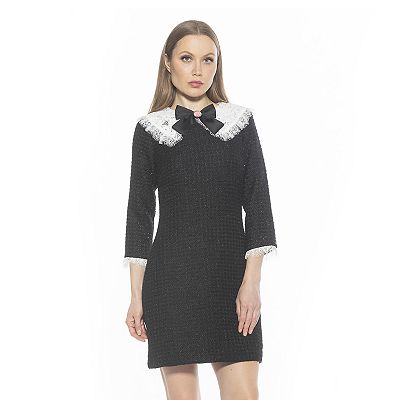 alexia admor black lace dress Alexia Admor Willa A-Line Dress, 8 / Black main image 1