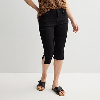 Women's Sonoma Goods For Life® Mid Rise Capris