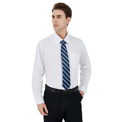 Men's Bespoke Classic-Fit Dress Shirt & Tie Set