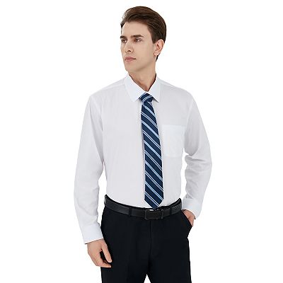 Men's Bespoke Classic-Fit Dress Shirt & Tie Set