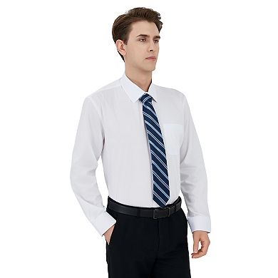 Men's Bespoke Classic-Fit Dress Shirt & Tie Set