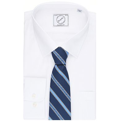 Men's Bespoke Classic-Fit Dress Shirt & Tie Set