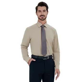 Men's Bespoke Classic-Fit Dress Shirt & Tie Set