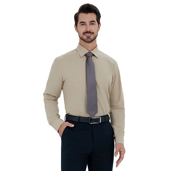 Men's Bespoke Classic-Fit Dress Shirt & Tie Set