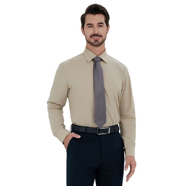 Men's Bespoke Classic-Fit Dress Shirt & Tie Set