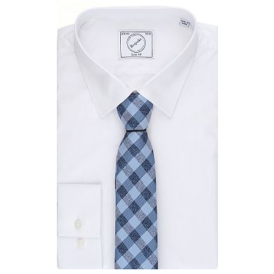 Men's Bespoke Slim-Fit Dress Shirt & Tie Set