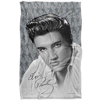 Elvis Presley Moves Throw Blanket