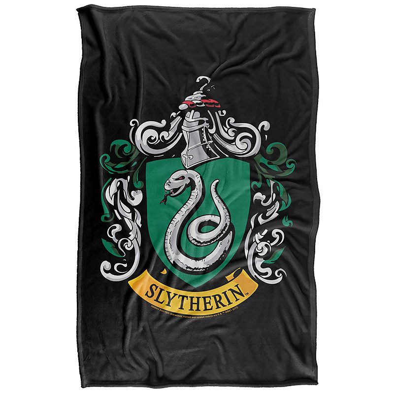 Harry Potter Throw Blanket – 36″ x 58″, Slytherin