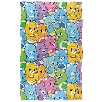 Care Bears Pattern Throw Blanket