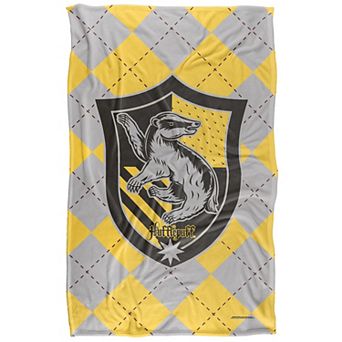 Harry Potter Hufflepuff Logo Throw Blanket - 36" x 58"