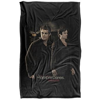 Vampire Diaries Brothers Throw Blanket