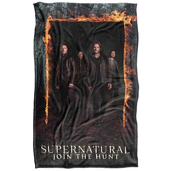 Supernatural Fire Throw Blanket