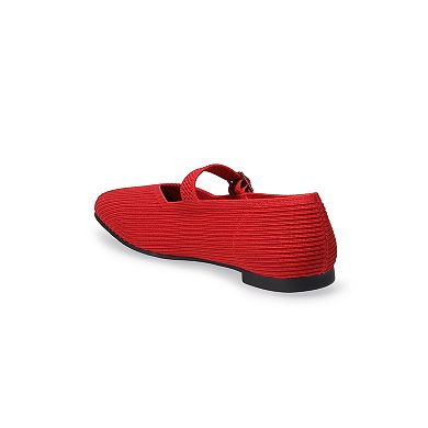 Croft & Barrow Square Toe Women's Mary Janes