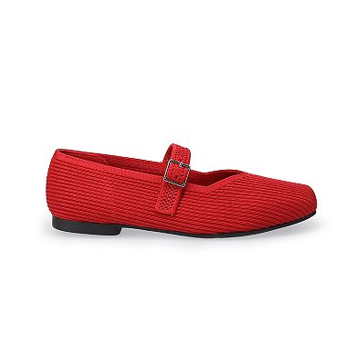 Croft & Barrow Square Toe Women's Mary Janes