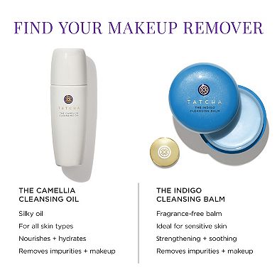 The Indigo Cleansing Balm Moisturizing Makeup Remover