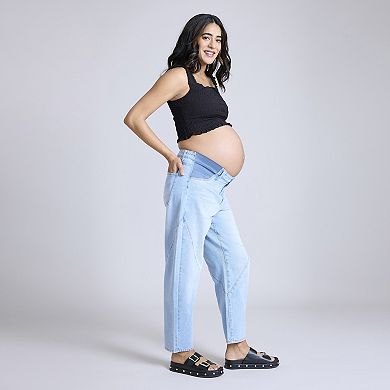 Maternity Motherhood® Barrel Leg Jeans