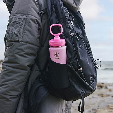 Takeya Actives Kids 18 oz. Glow In The Dark Insulated Stainless Steel Water Bottle