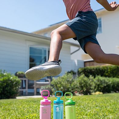 Takeya Actives Kids 18 oz. Glow In The Dark Insulated Stainless Steel Water Bottle