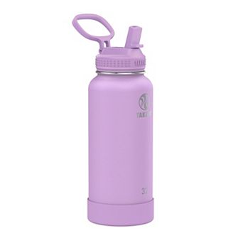 Takeya Actives 32 oz. Vacuum Insulated Stainless Steel Water Bottle with Spout Lid