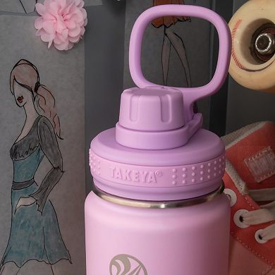 Takeya Actives Ombre 24 oz. Vacuum Insulated Stainless Steel Water Bottle with Spout Lid
