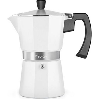 Zulay Kitchen Classic Italian Style 12 Espresso Cup Moka Pot