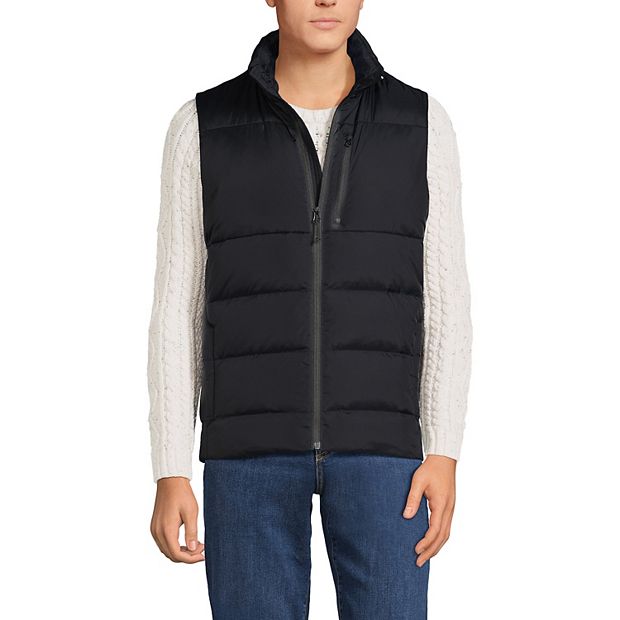 Big Tall Lands End Max 600 Down Puffer Vest