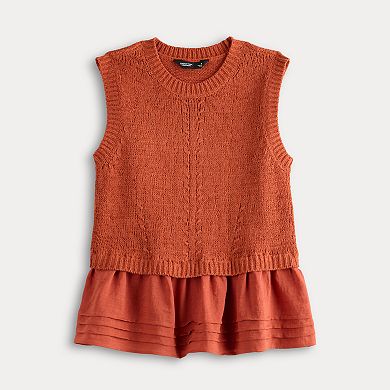 Women's Simply Vera Vera Wang Sleeveless Sweater