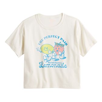Girls 6-16 SO® Short Sleeve Adaptive Boxy Graphic Tee