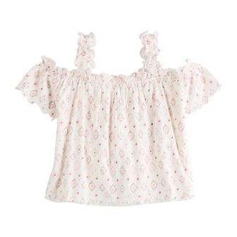 Girls 8-16 SO® Adaptive Off Shoulder Top