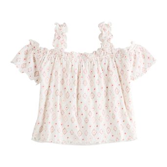 Girls 8-16 SO® Adaptive Off Shoulder Top